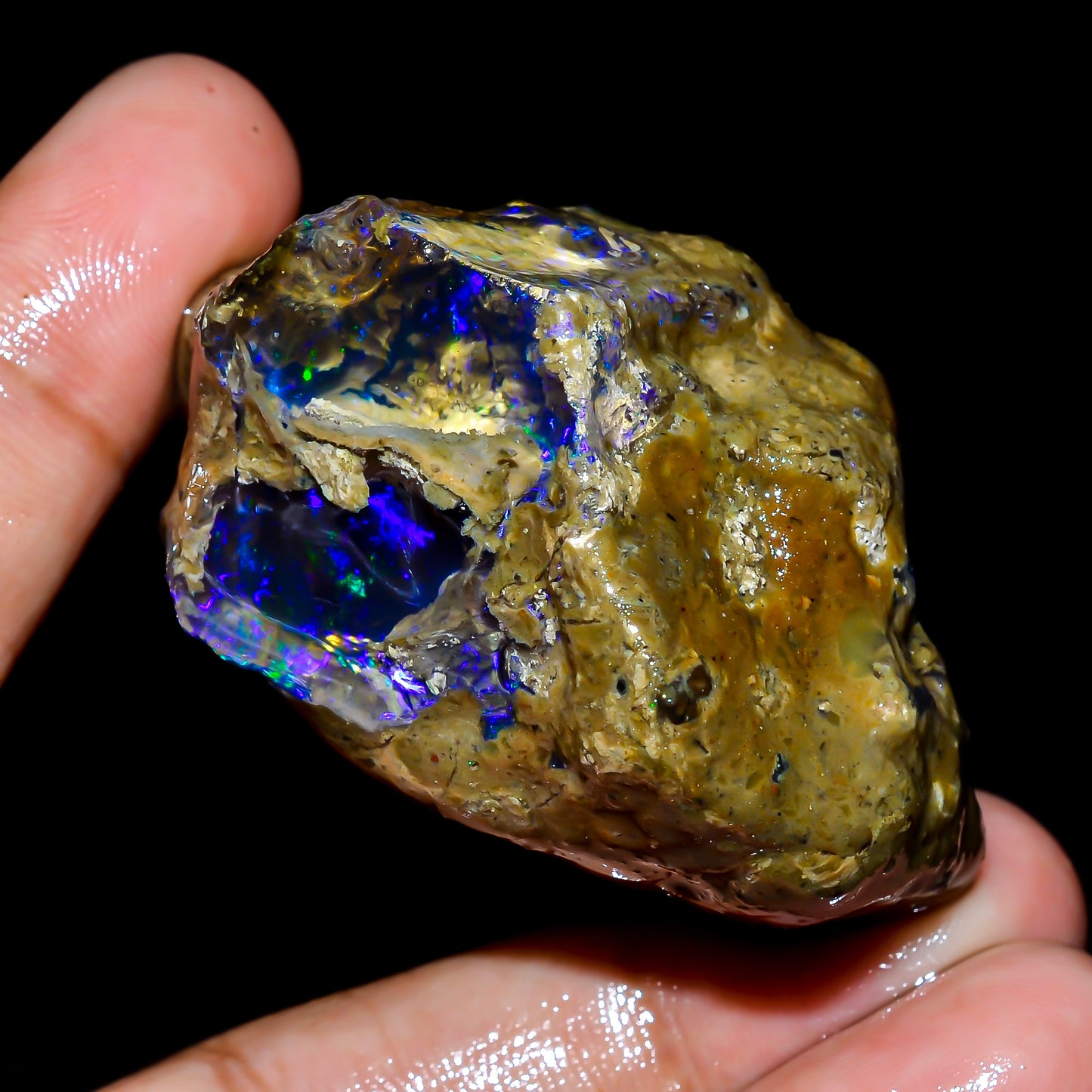 Opal Rough Specimen 185.00 Carats (37.g) | 100% Natural Ethiopian Opal Raw
