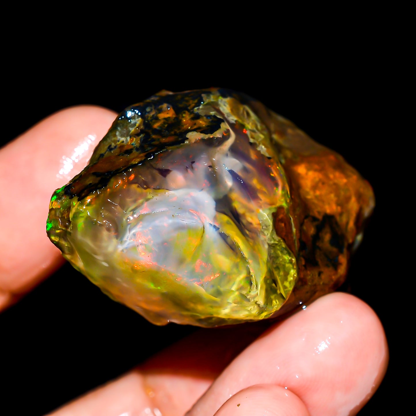 Opal Rough Specimen 105.00 Carats (21g) | 100% Natural Ethiopian Opal Raw