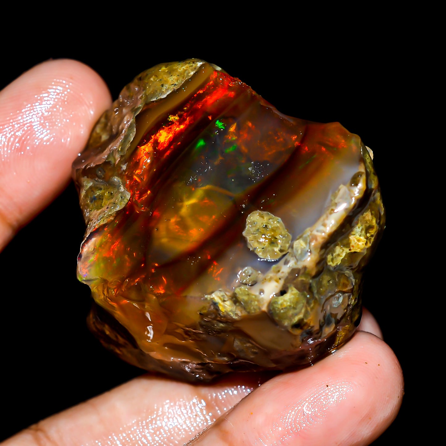 Opal Rough Specimen 162.00  Carats (32.4g) | 100% Natural Ethiopian Opal Raw