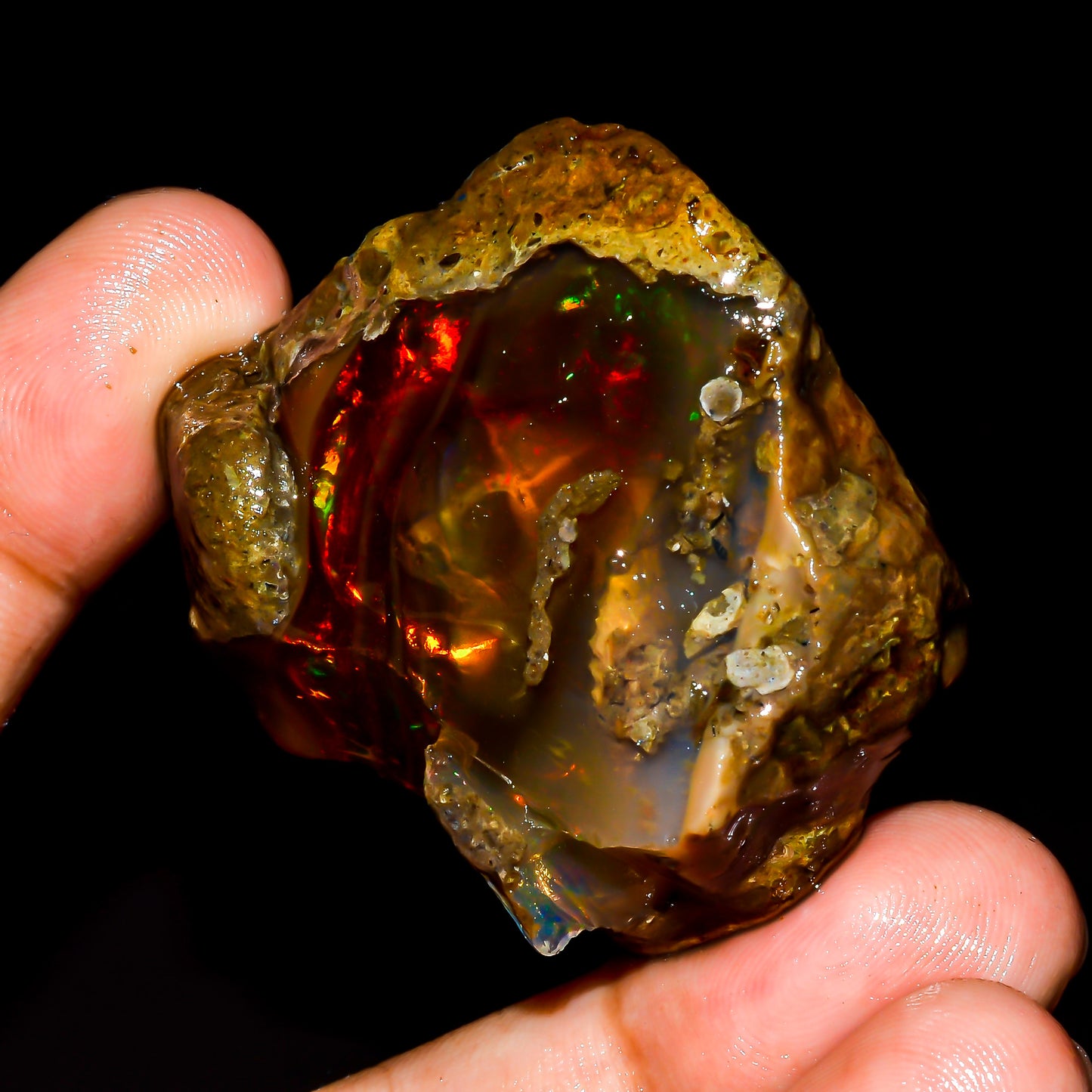 Opal Rough Specimen 162.00  Carats (32.4g) | 100% Natural Ethiopian Opal Raw