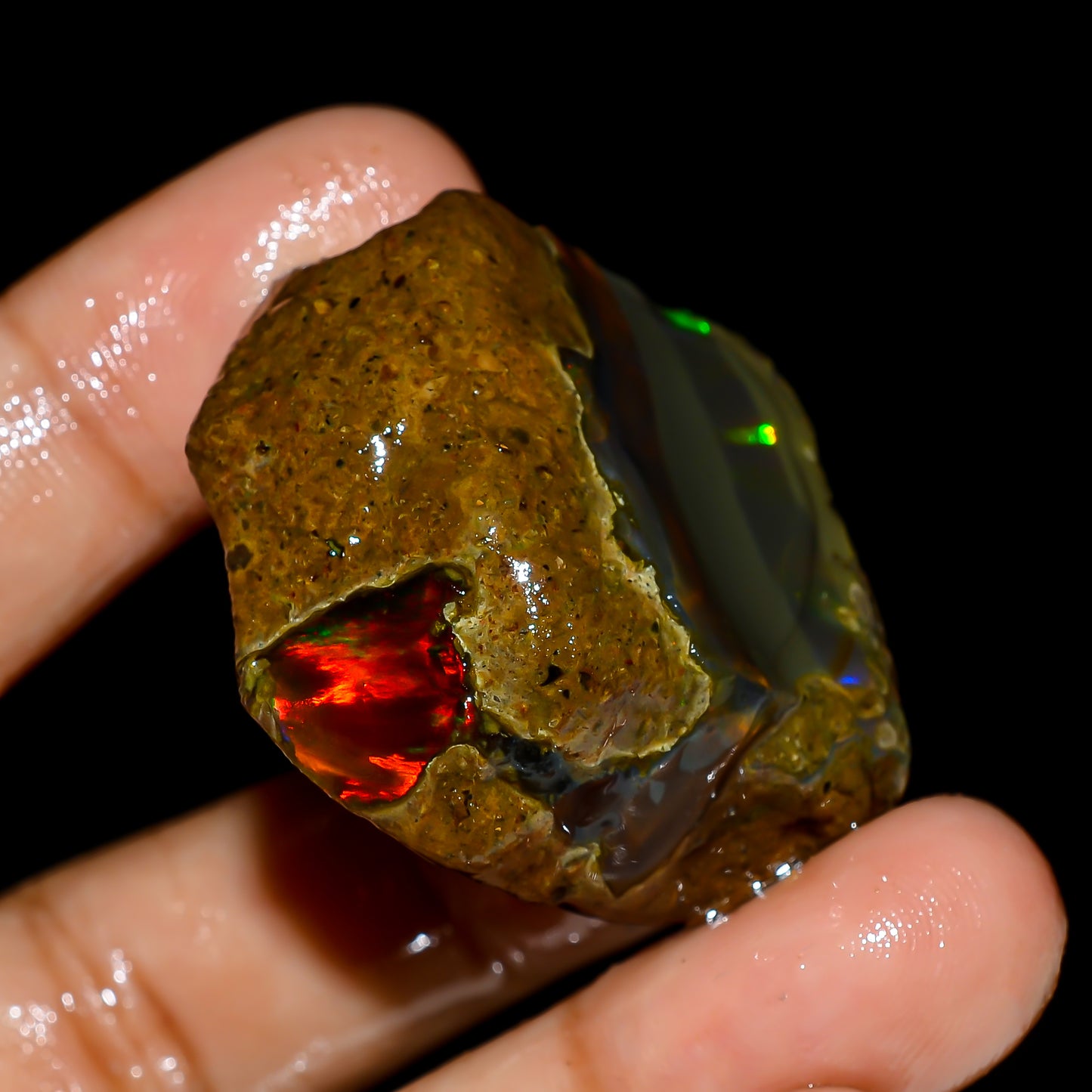 Opal Rough Specimen  93.5 Carats (18.7g) | 100% Natural Ethiopian Opal Raw