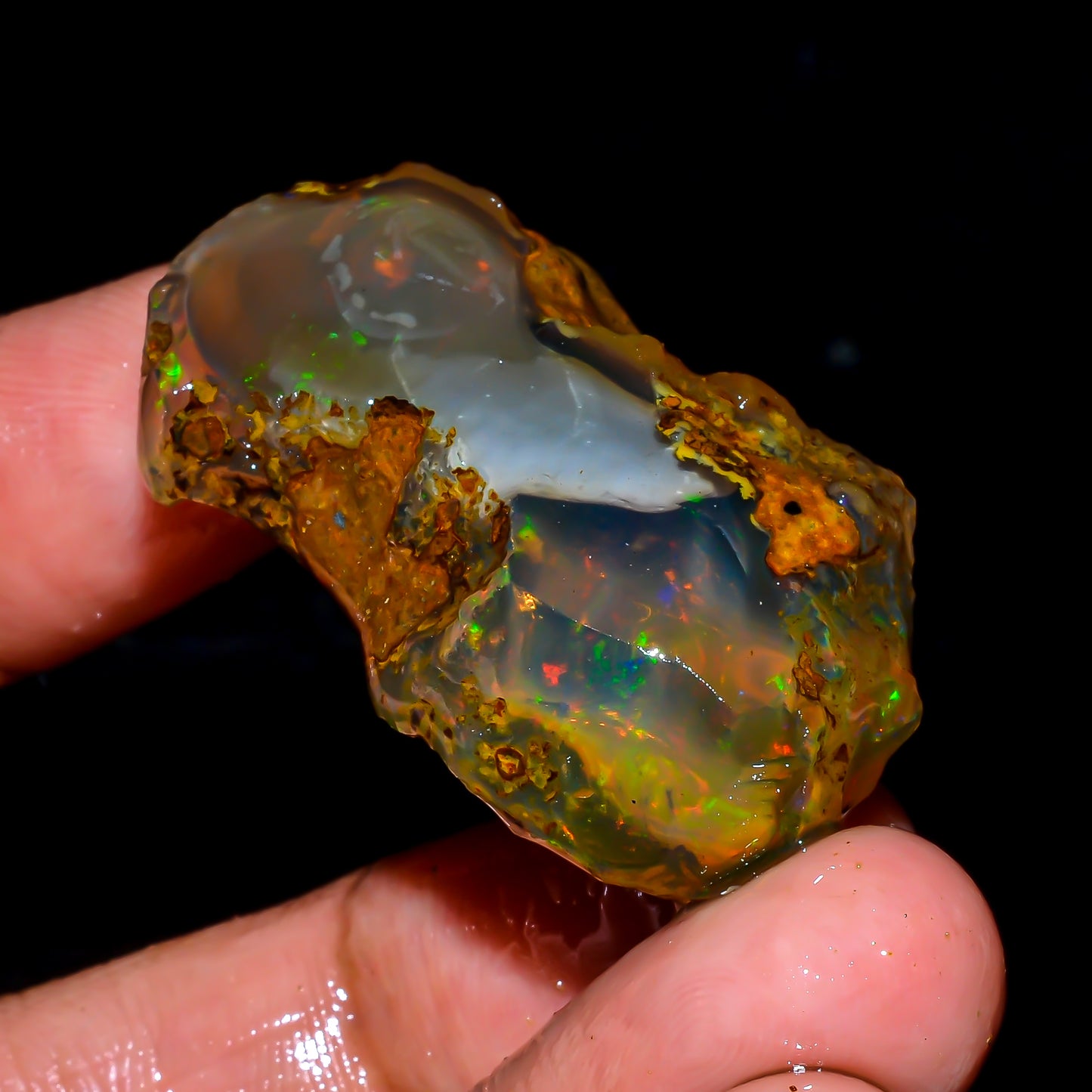 Opal Rough Specimen   135.00 Carats (27g) | 100% Natural Ethiopian Opal Raw