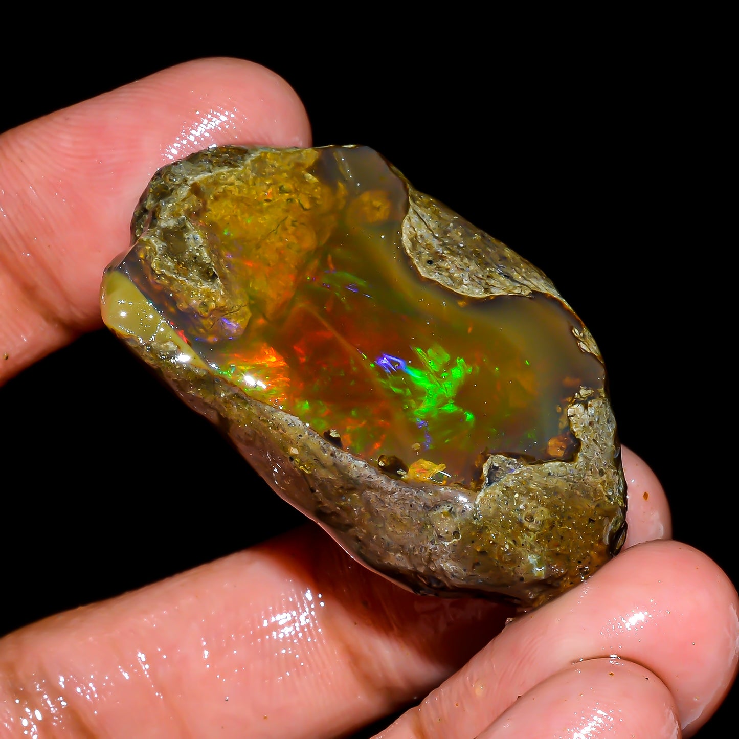 Opal Rough Specimen  66.5 Carats (13.3g) | 100% Natural Ethiopian Opal Raw