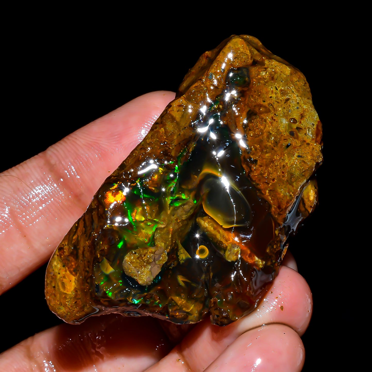 Opal Rough Specimen  125.00 Carats (25.4g) | 100% Natural Ethiopian Opal Raw