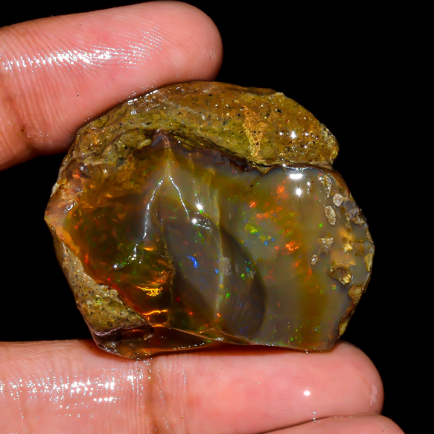 Opal Rough Specimen  59.5 Carats (11.9g) | 100% Natural Ethiopian Opal Raw