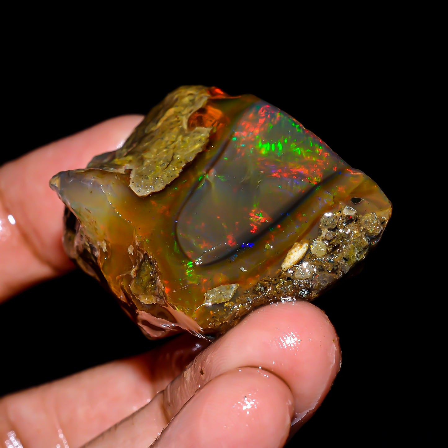Opal Rough Specimen 110.5 Carats (22.1g) | 100% Natural Ethiopian Opal Raw