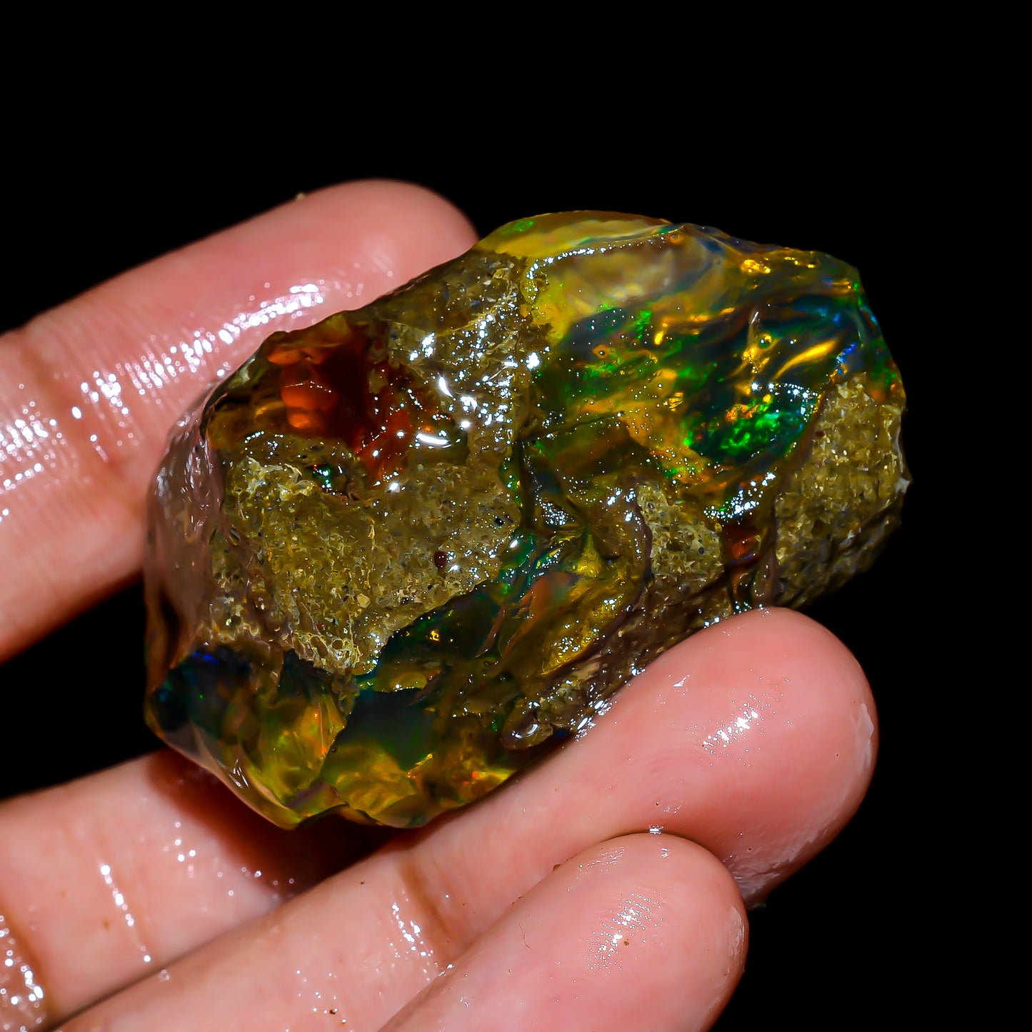 Opal Rough Specimen   105.5 Carats (21.1g) | 100% Natural Ethiopian Opal Raw
