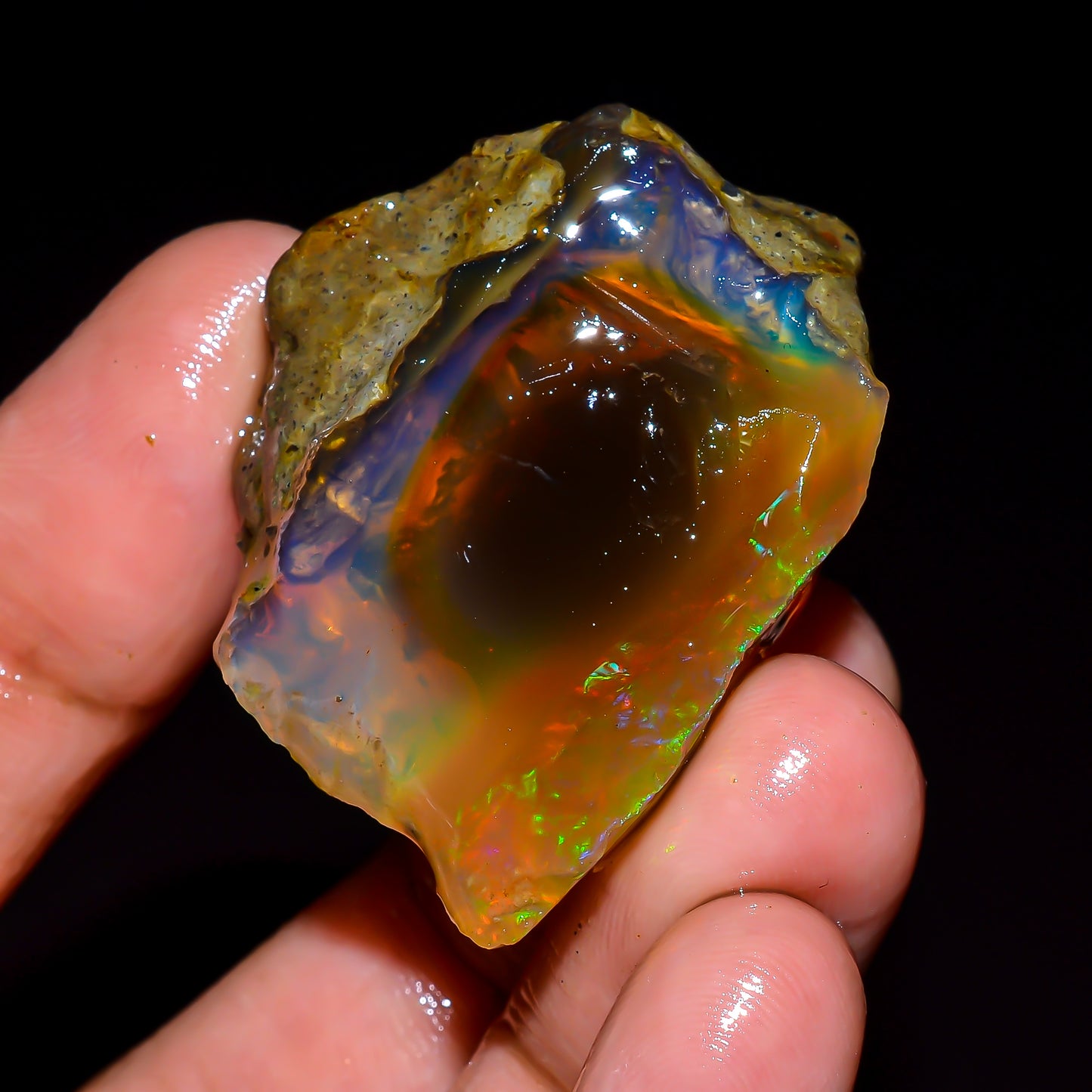 Opal Rough Specimen 76.5 Carats (15.3g) | 100% Natural Ethiopian Opal Raw