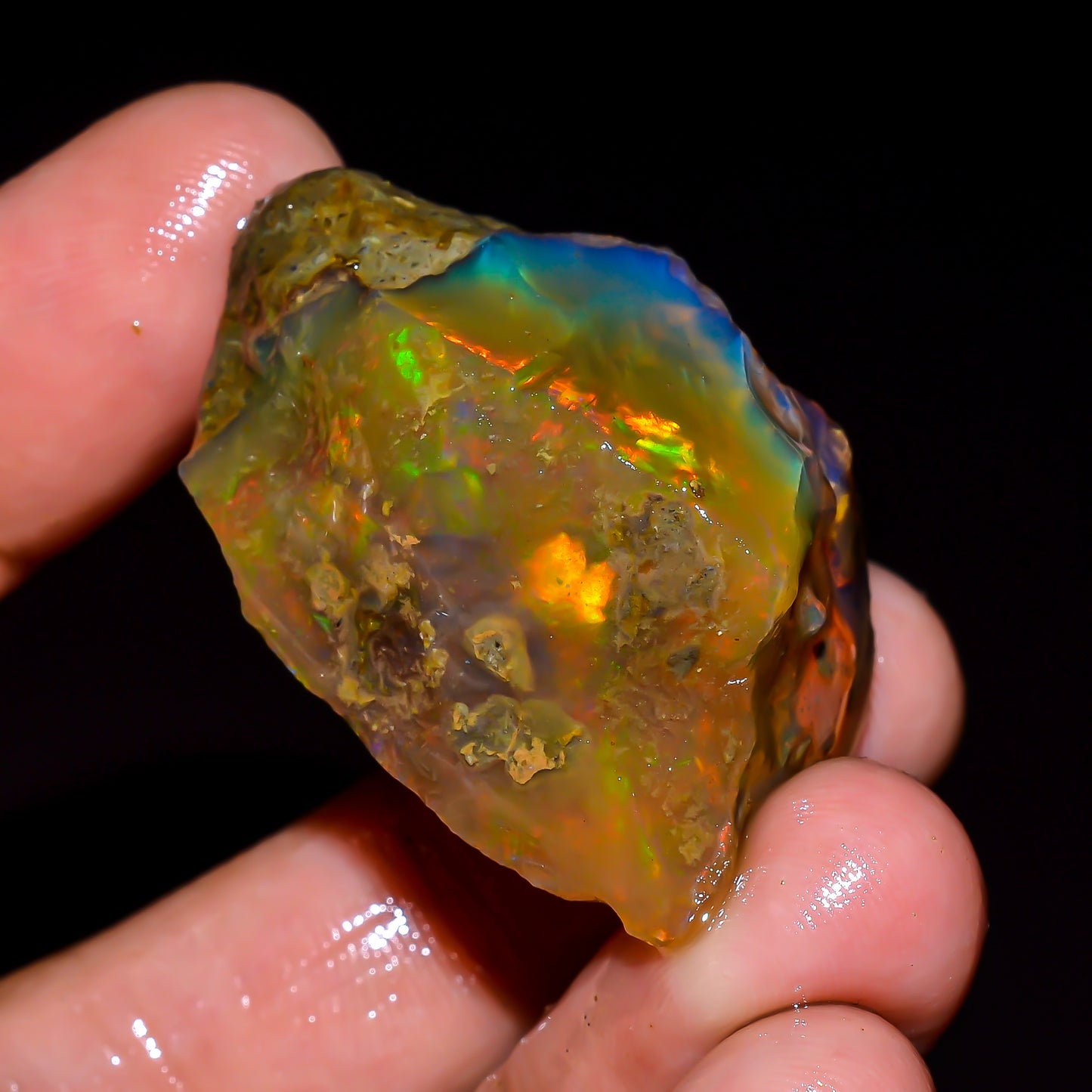 Opal Rough Specimen 76.5 Carats (15.3g) | 100% Natural Ethiopian Opal Raw