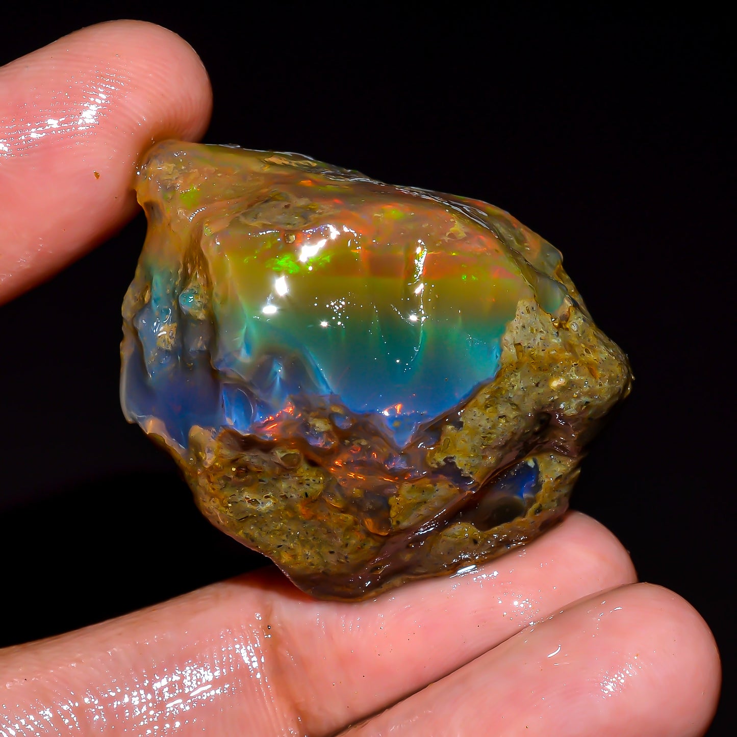 Opal Rough Specimen 76.5 Carats (15.3g) | 100% Natural Ethiopian Opal Raw
