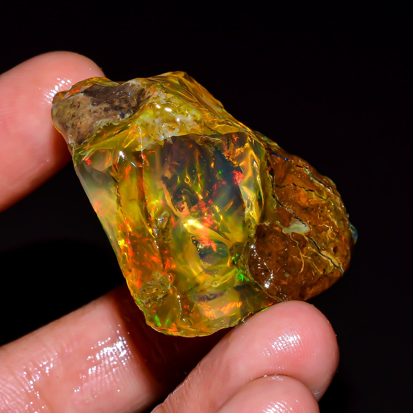 Opal Rough Specimen  91.5 Carats (18.3g) | 100% Natural Ethiopian Opal Raw