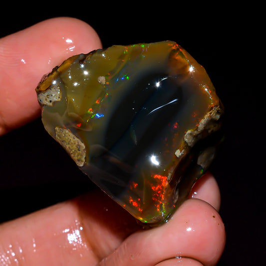 Opal Rough Specimen  68.00 Carats (13.6g) | 100% Natural Ethiopian Opal Raw