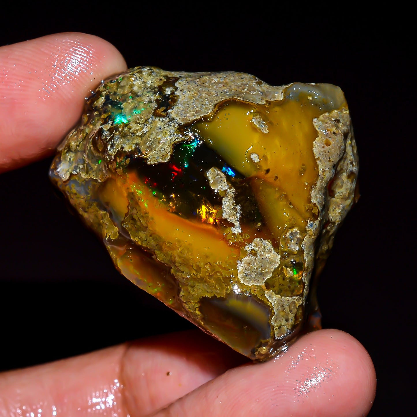 Opal Rough Specimen 77.5 Carats (15.5g) | 100% Natural Ethiopian Opal Raw