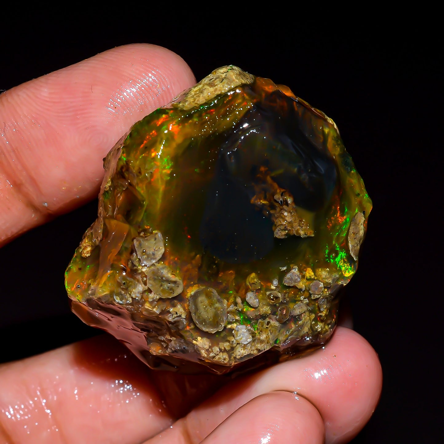 Opal Rough Specimen  122.00 Carats (24.4g) | 100% Natural Ethiopian Opal Raw