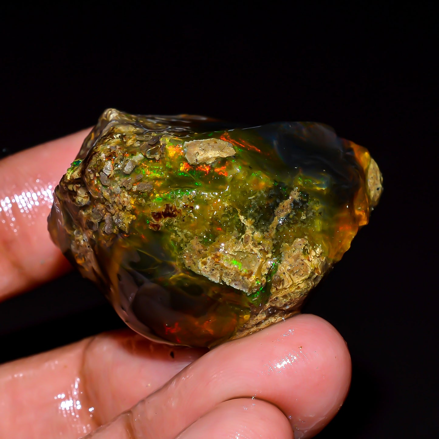 Opal Rough Specimen  122.00 Carats (24.4g) | 100% Natural Ethiopian Opal Raw