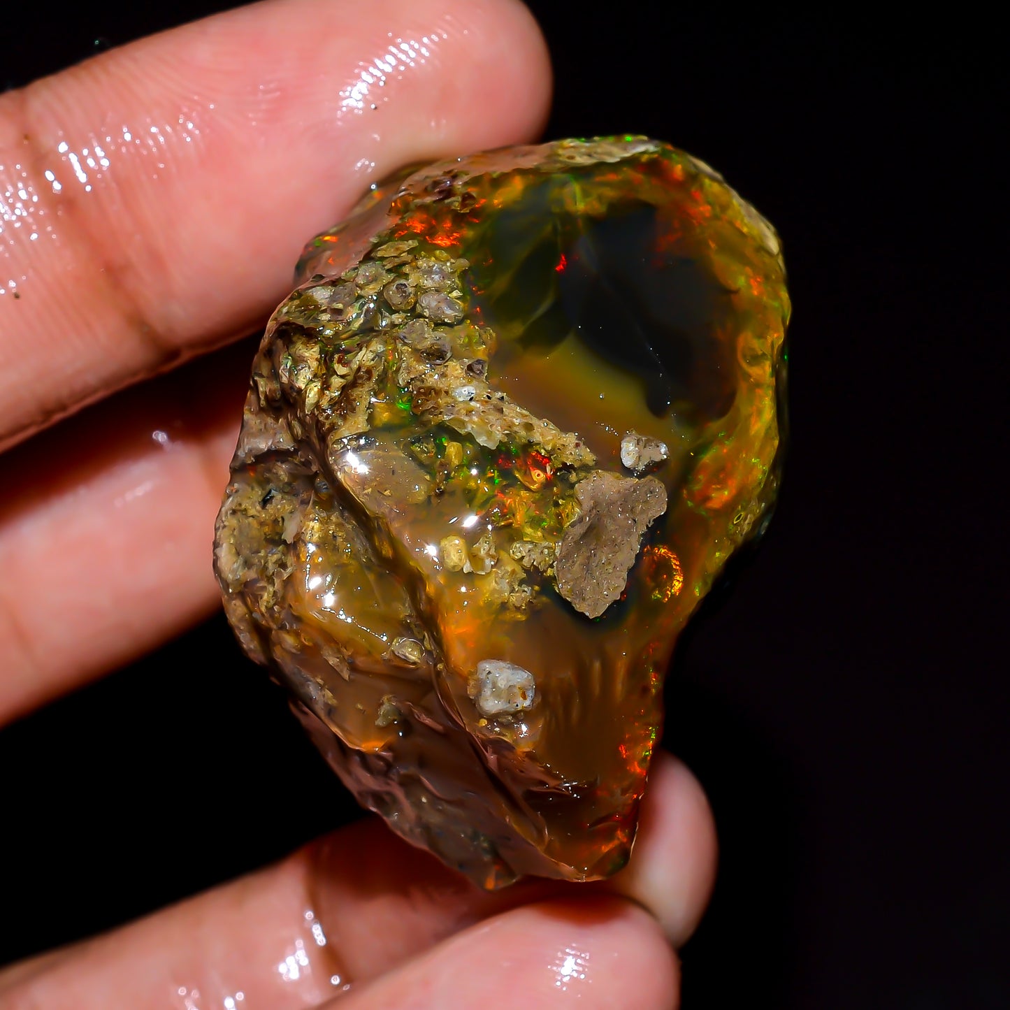 Opal Rough Specimen  122.00 Carats (24.4g) | 100% Natural Ethiopian Opal Raw