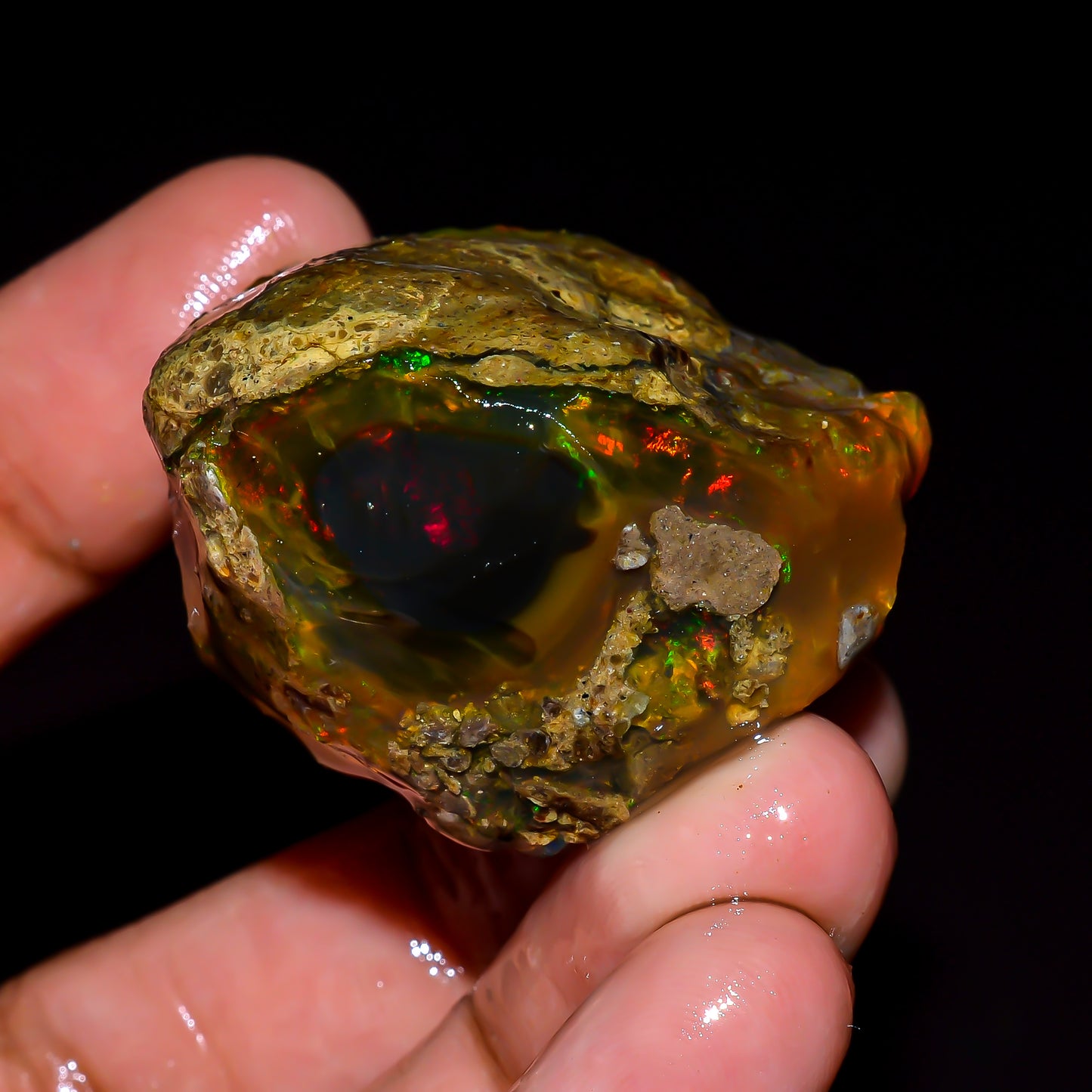 Opal Rough Specimen  122.00 Carats (24.4g) | 100% Natural Ethiopian Opal Raw