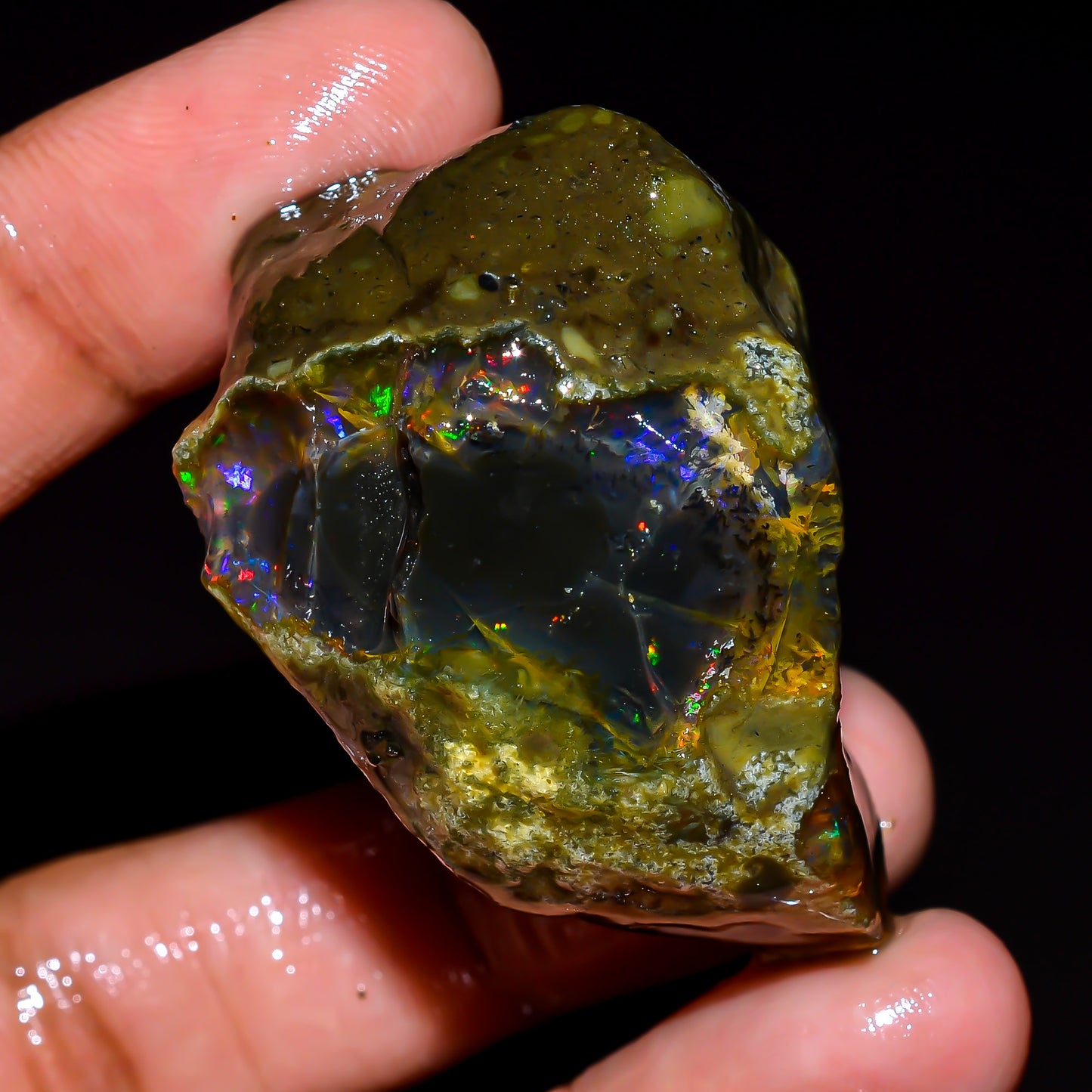 Opal Rough Specimen  124.00 Carats (24.8g) | 100% Natural Ethiopian Opal Raw