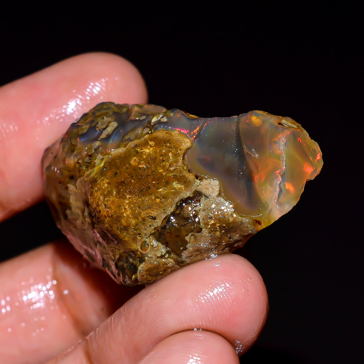 Opal Rough Specimen 69.5 Carats (13.9g) | 100% Natural Ethiopian Opal Raw