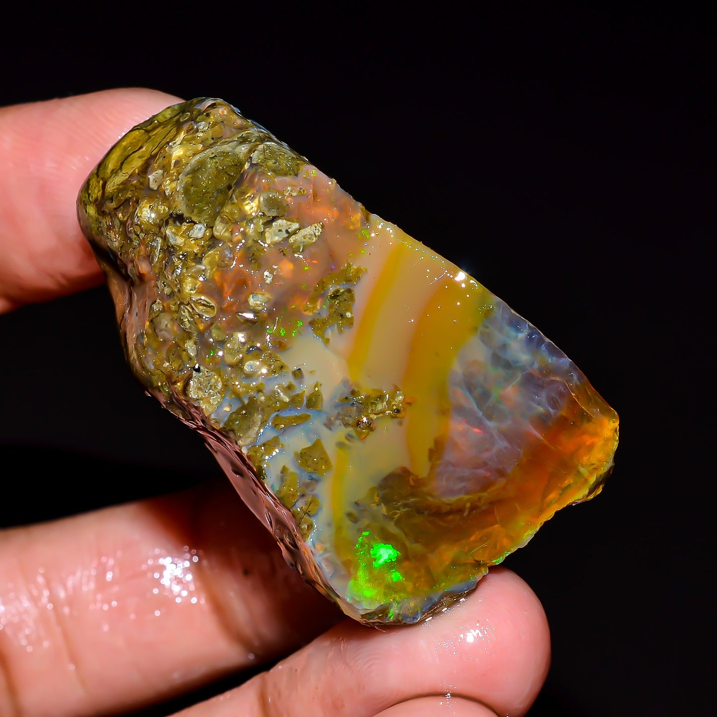 Opal Rough Specimen  102.00 Carats (20.4g) | 100% Natural Ethiopian Opal Raw