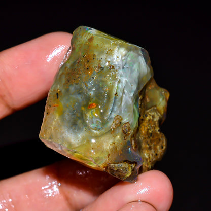Opal Rough Specimen  114.00 Carats (22.8g) | 100% Natural Ethiopian Opal Raw