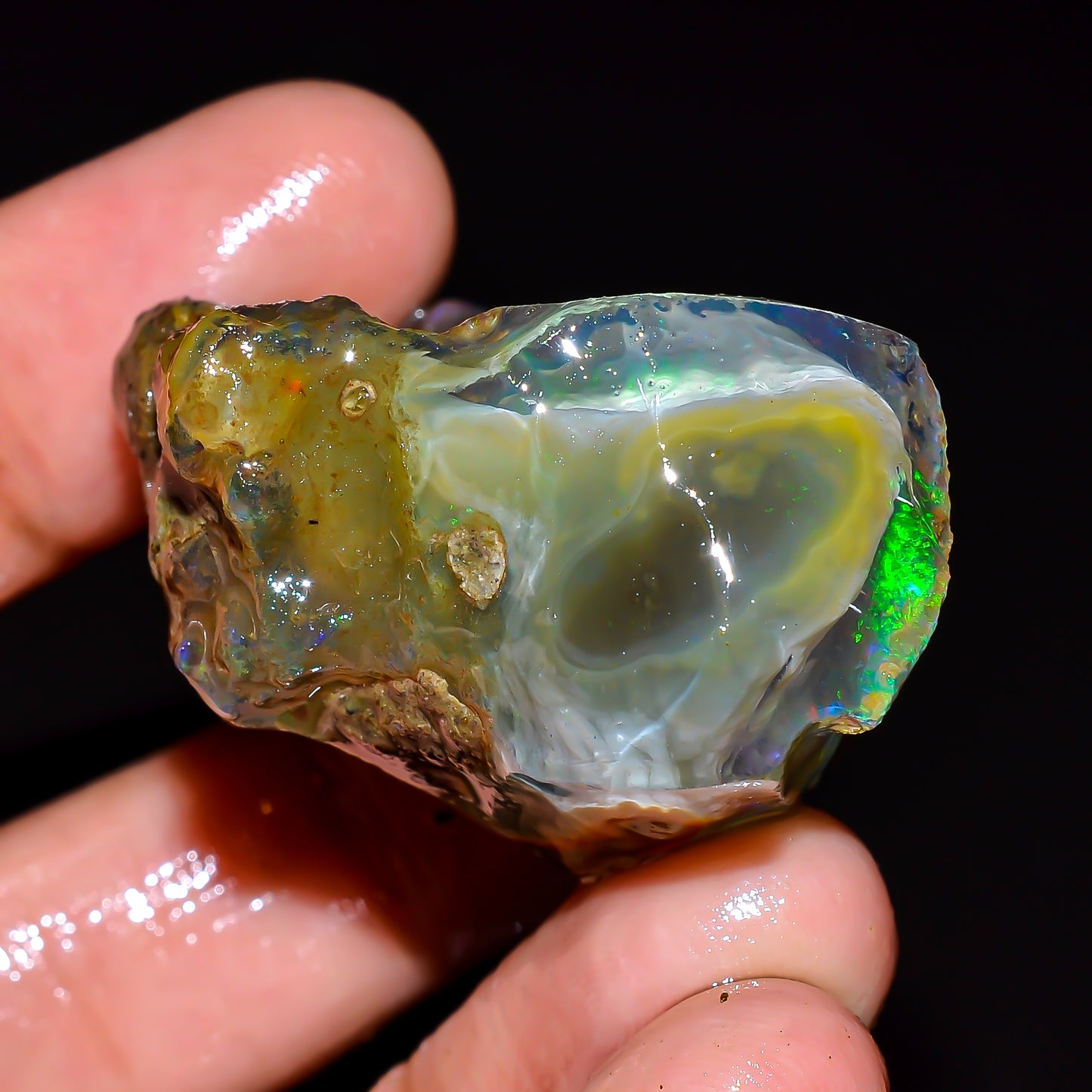 Opal Rough Specimen  114.00 Carats (22.8g) | 100% Natural Ethiopian Opal Raw