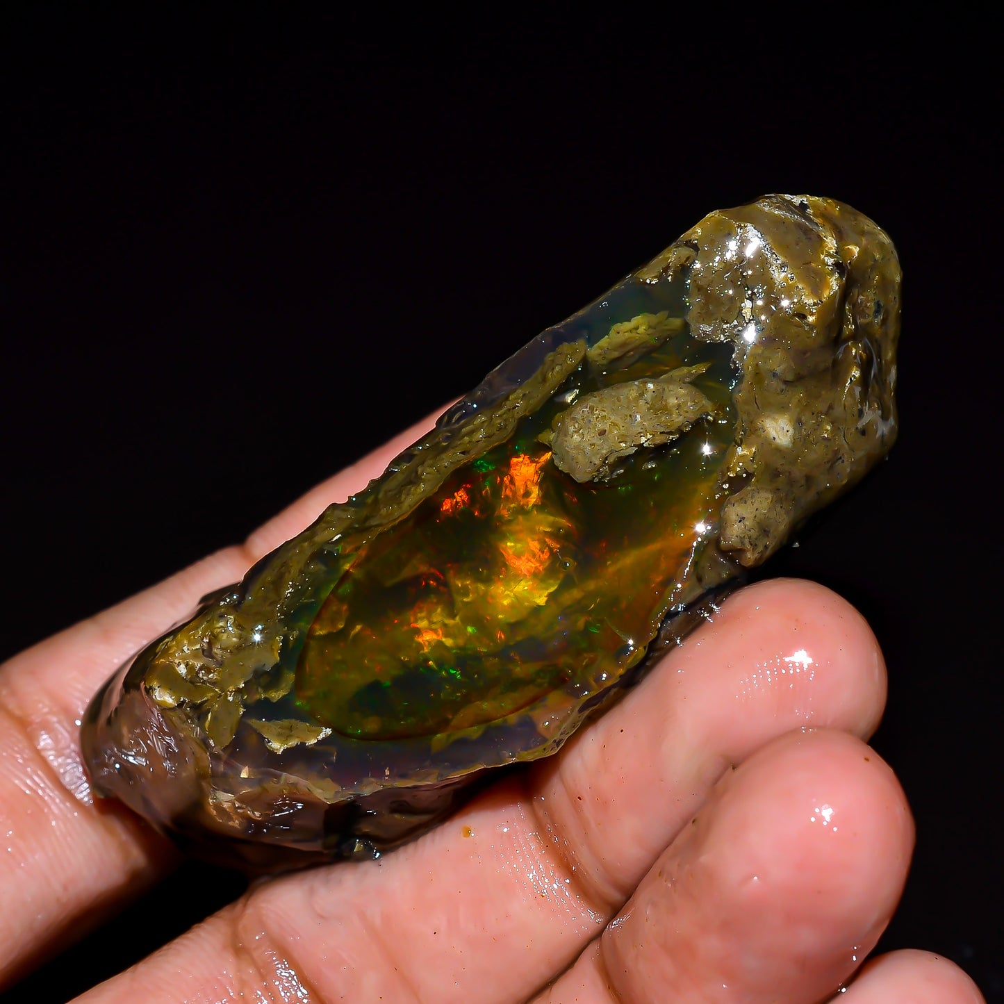 Opal Rough Specimen 184.5 Carats (36.9g) | 100% Natural Ethiopian Opal Raw