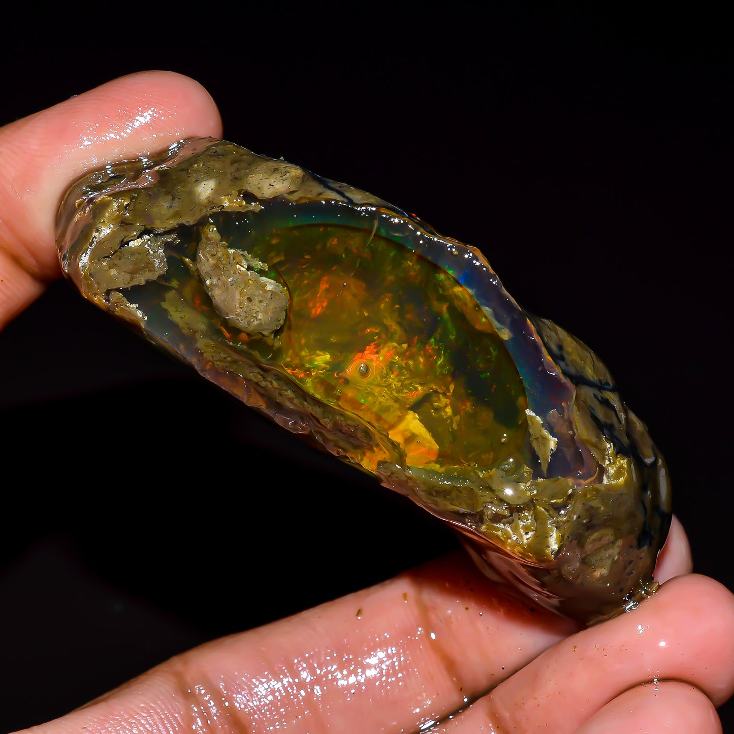Opal Rough Specimen 184.5 Carats (36.9g) | 100% Natural Ethiopian Opal Raw