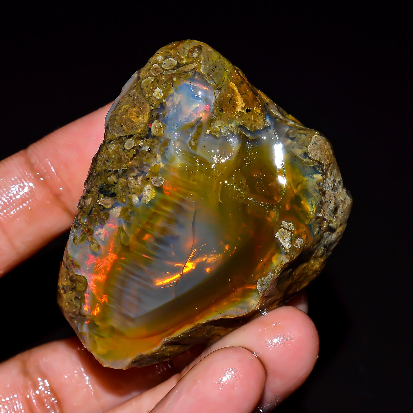 Opal Rough Specimen 228.00 Carats (45.6g) | 100% Natural Ethiopian Opal Raw