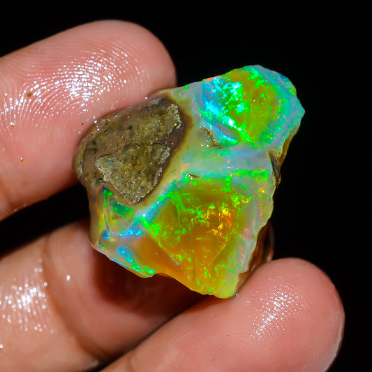 Opal Rough Specimen 28.00 Carat (5.6g) | 100% Natural Ethiopian Opal Raw