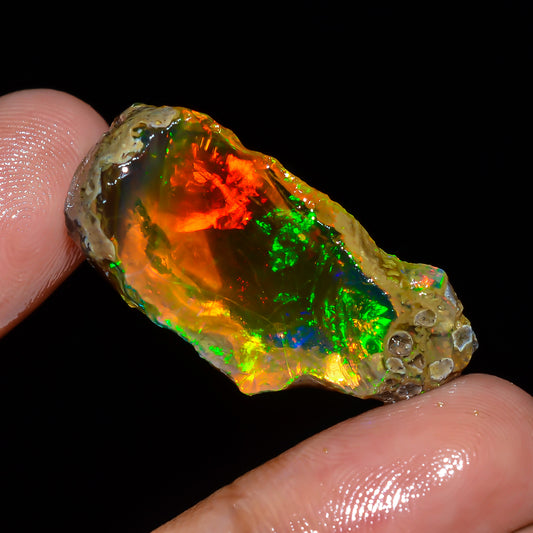 Opal Rough Specimen 24.5 Carat (4.9g) | 100% Natural Ethiopian Opal Raw