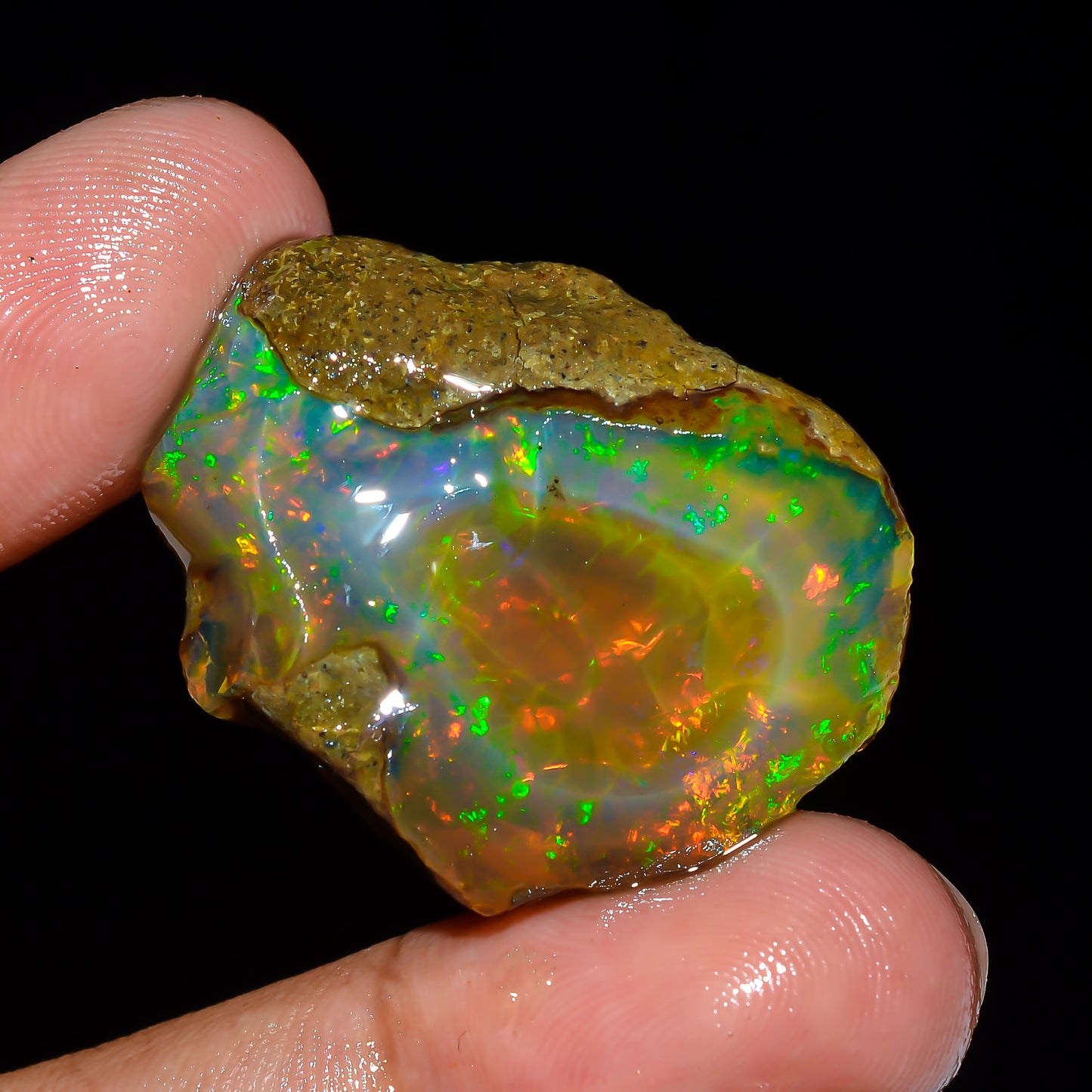 Opal Rough Specimen 40.00 Carat (8g) | 100% Natural Ethiopian Opal Raw
