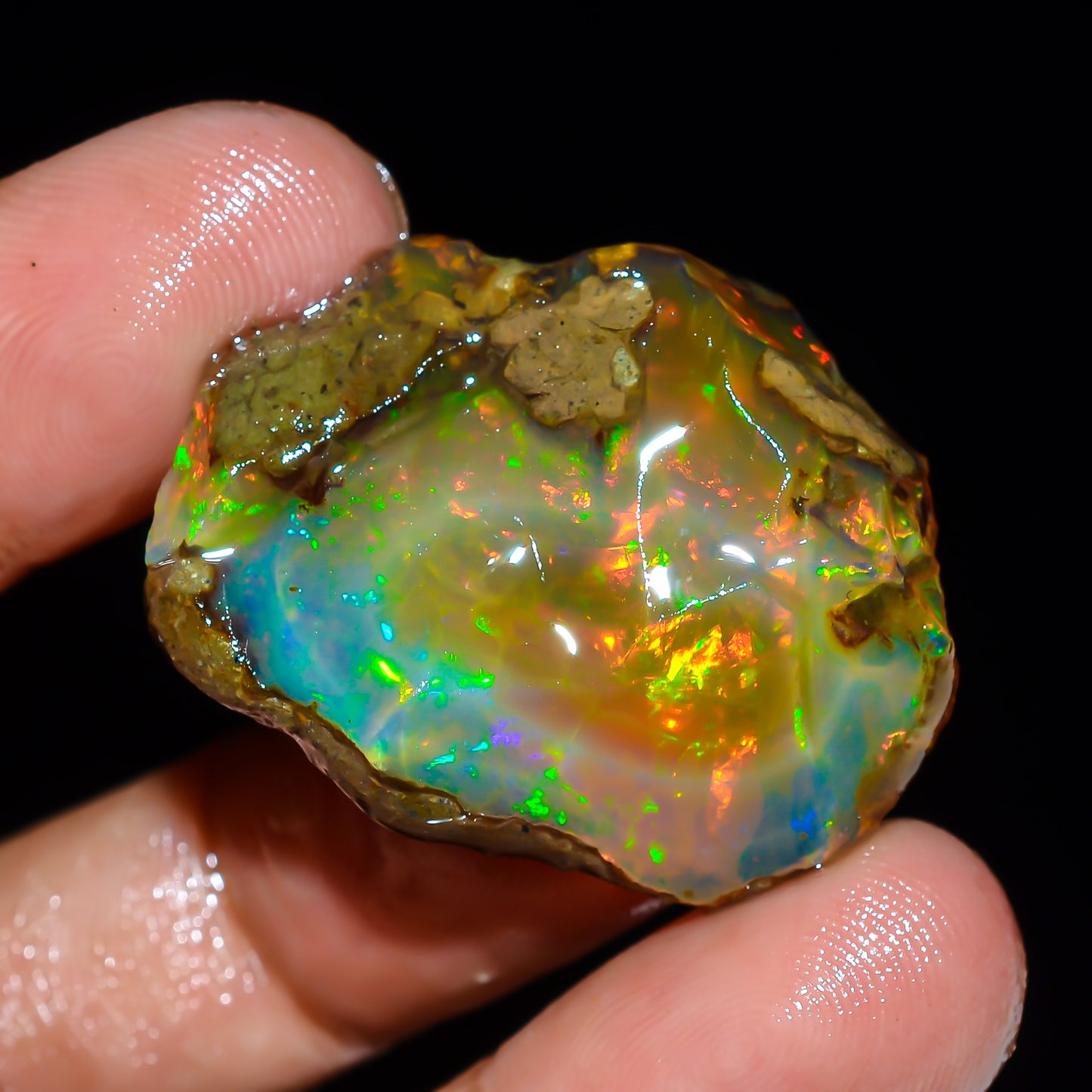 Opal Rough Specimen 40.00 Carat (8g) | 100% Natural Ethiopian Opal Raw