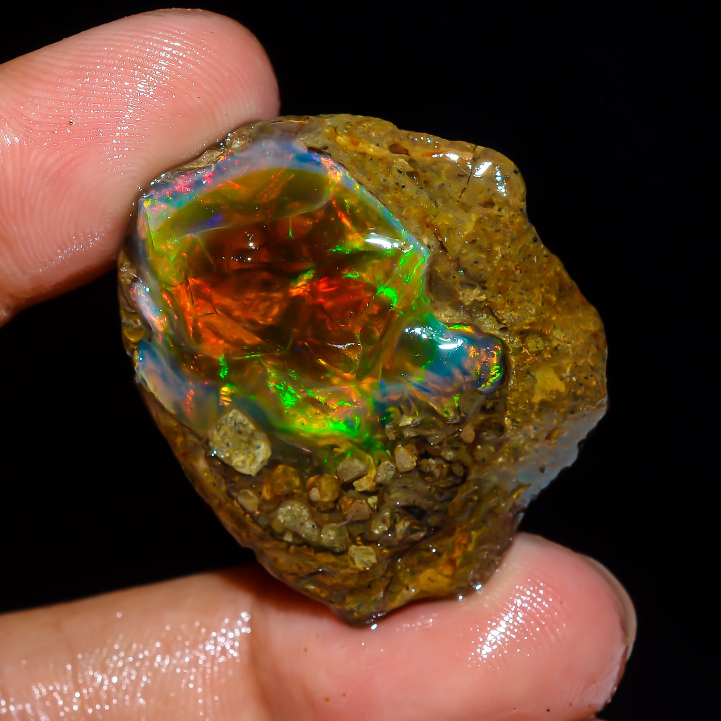 Opal Rough Specimen 45.5 Carat (9.1g) | 100% Natural Ethiopian Opal Raw