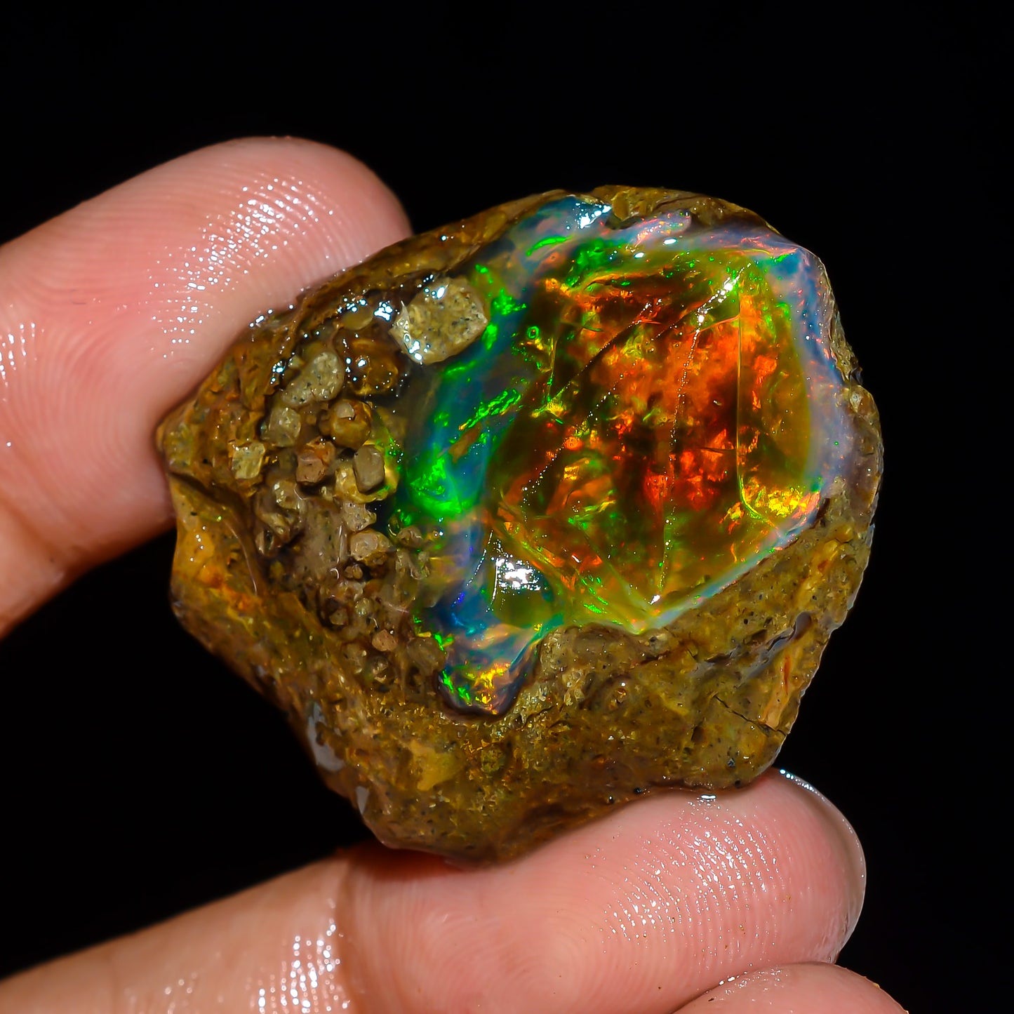 Opal Rough Specimen 45.5 Carat (9.1g) | 100% Natural Ethiopian Opal Raw
