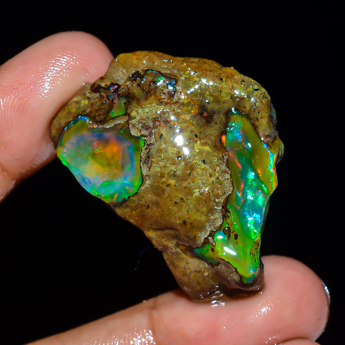 Opal Rough Specimen 38.00 Carat (7.6g) | 100% Natural Ethiopian Opal Raw