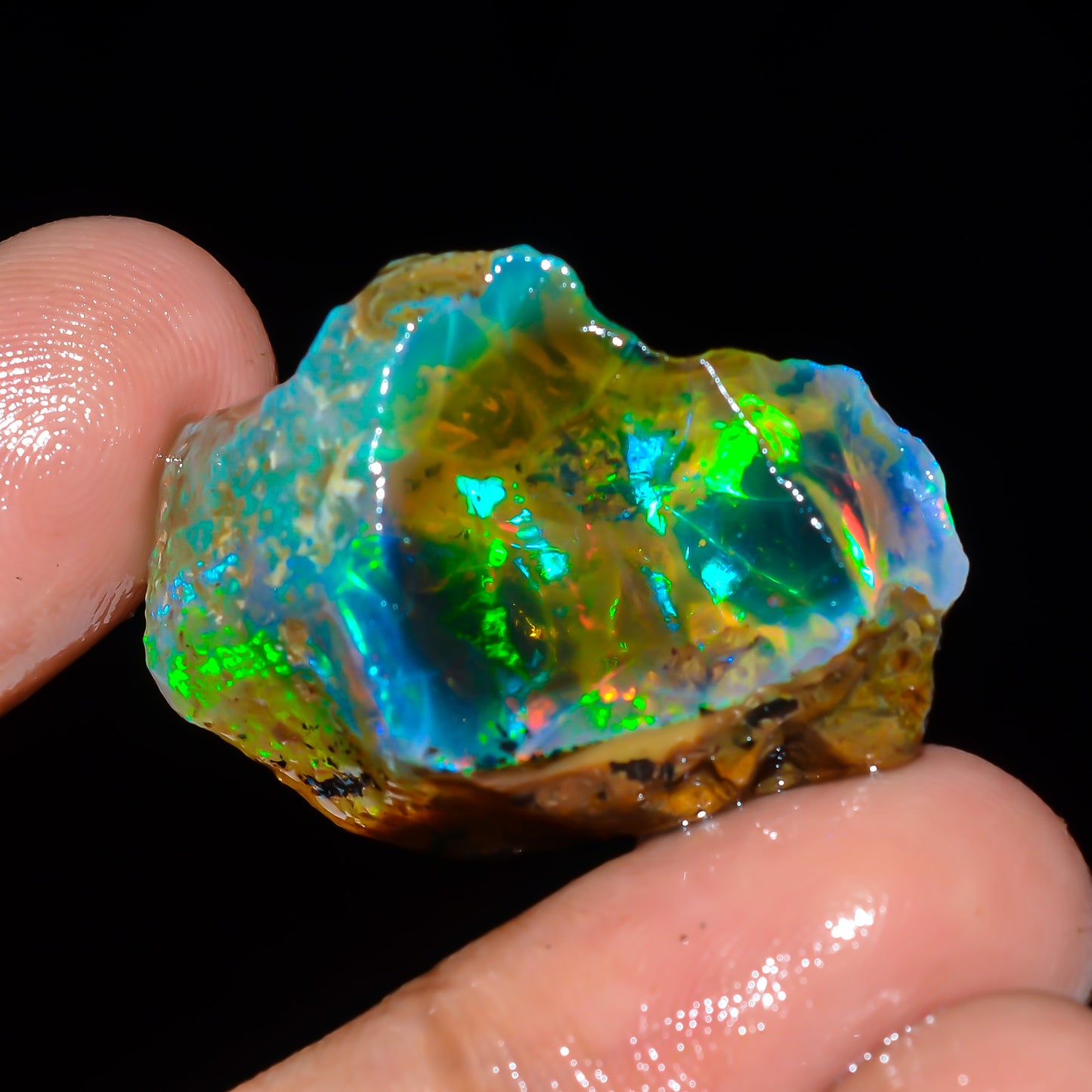Opal Rough Specimen 34.5 Carat (6.9g) | 100% Natural Ethiopian Opal Raw