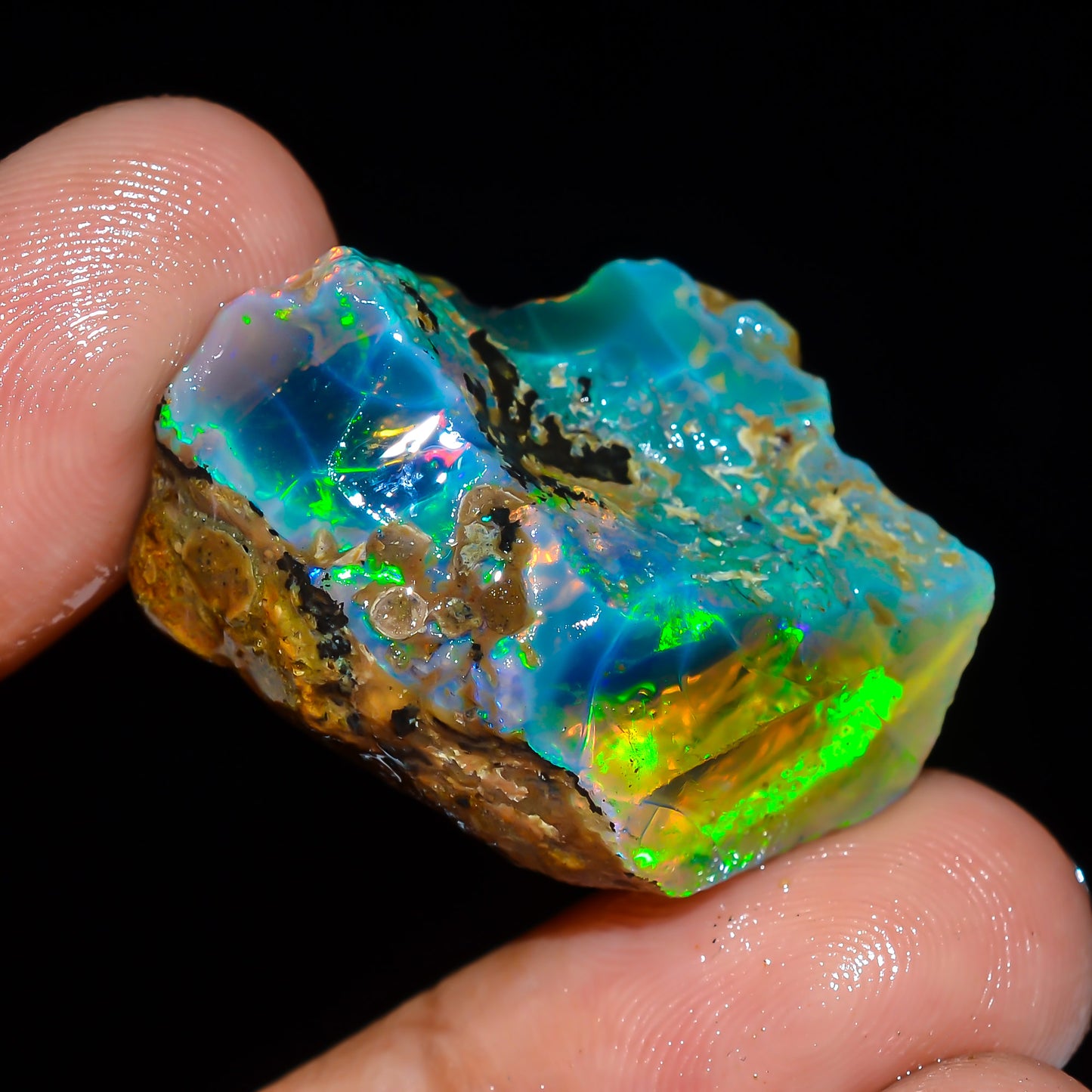 Opal Rough Specimen 34.5 Carat (6.9g) | 100% Natural Ethiopian Opal Raw