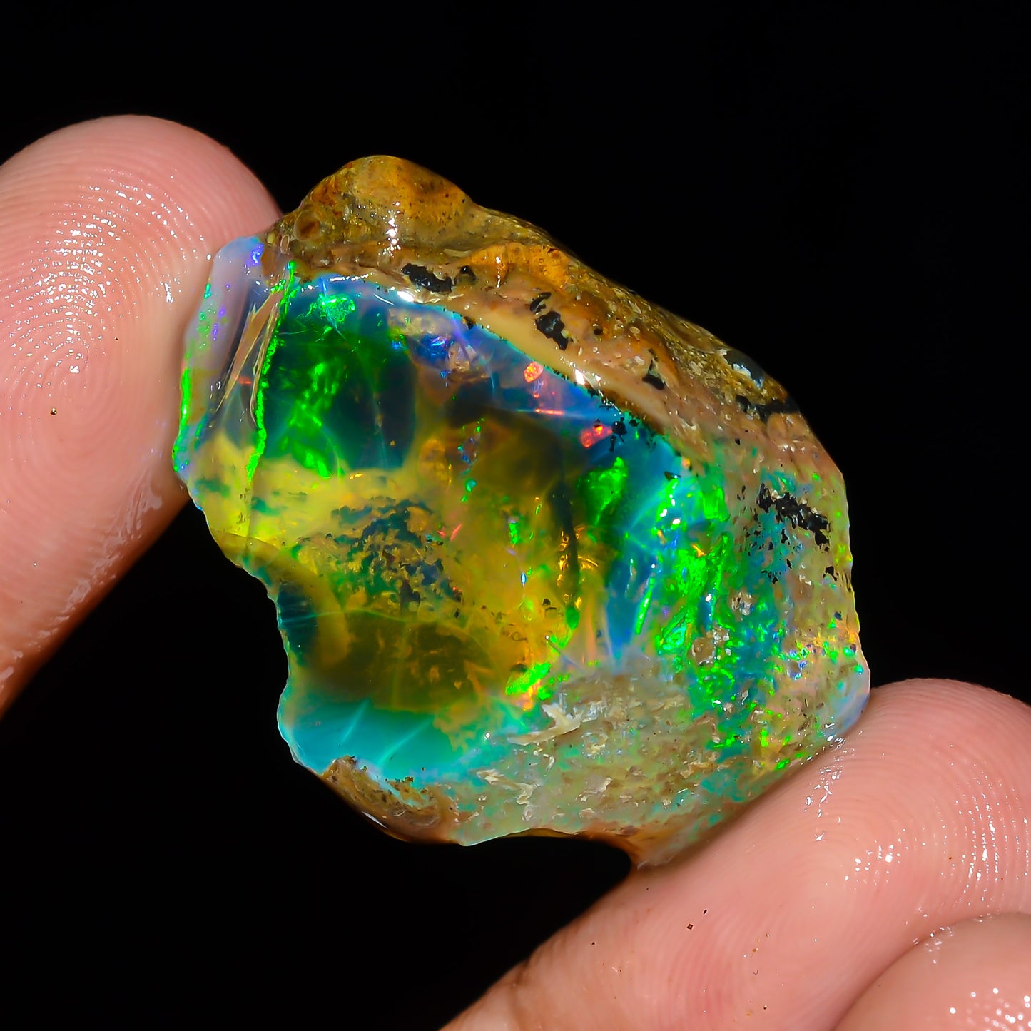 Opal Rough Specimen 34.5 Carat (6.9g) | 100% Natural Ethiopian Opal Raw