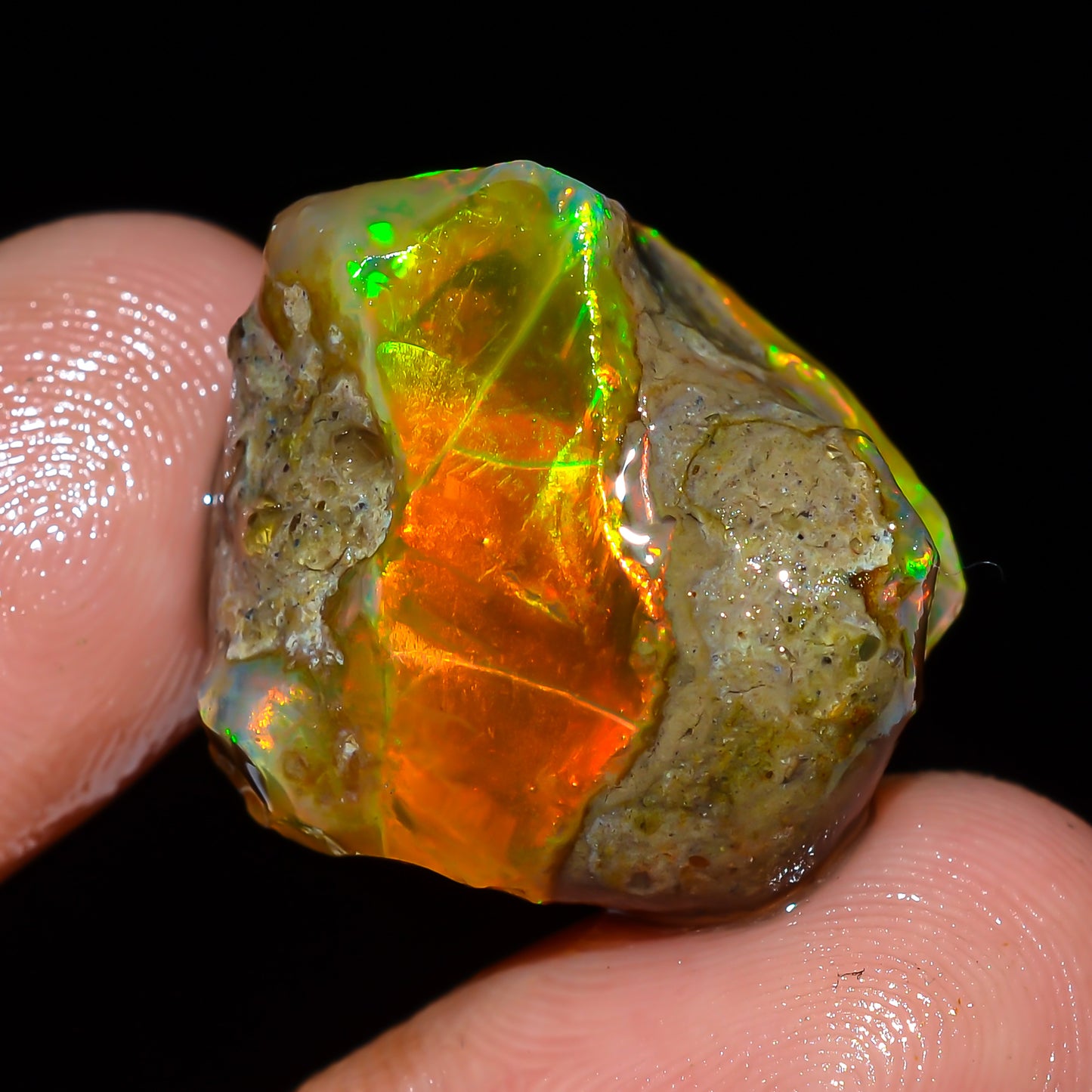 Opal Rough Specimen 24.00 Carat (4.8g) | 100% Natural Ethiopian Opal Raw