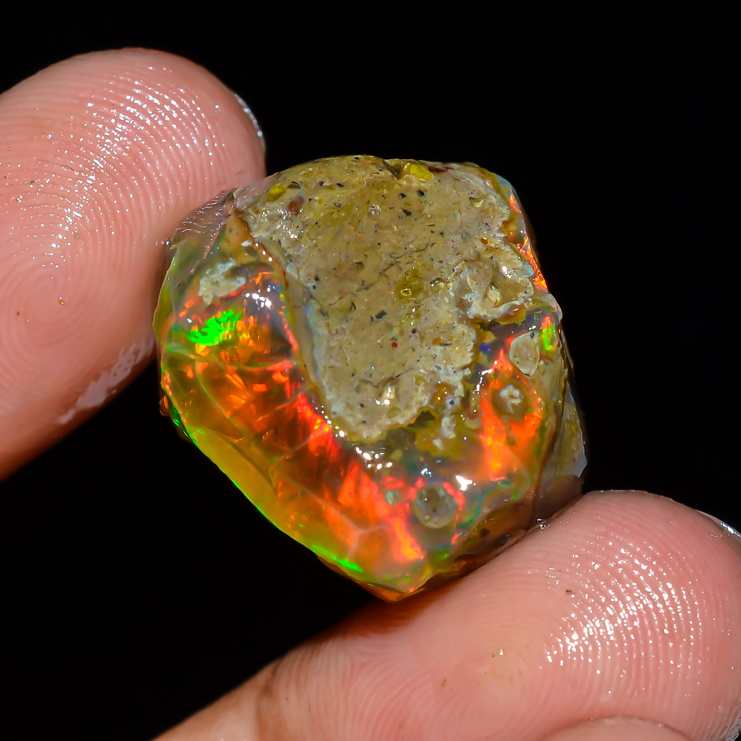Opal Rough Specimen 24.00 Carat (4.8g) | 100% Natural Ethiopian Opal Raw