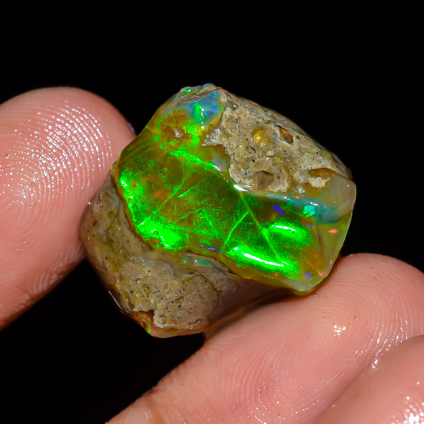 Opal Rough Specimen 24.00 Carat (4.8g) | 100% Natural Ethiopian Opal Raw