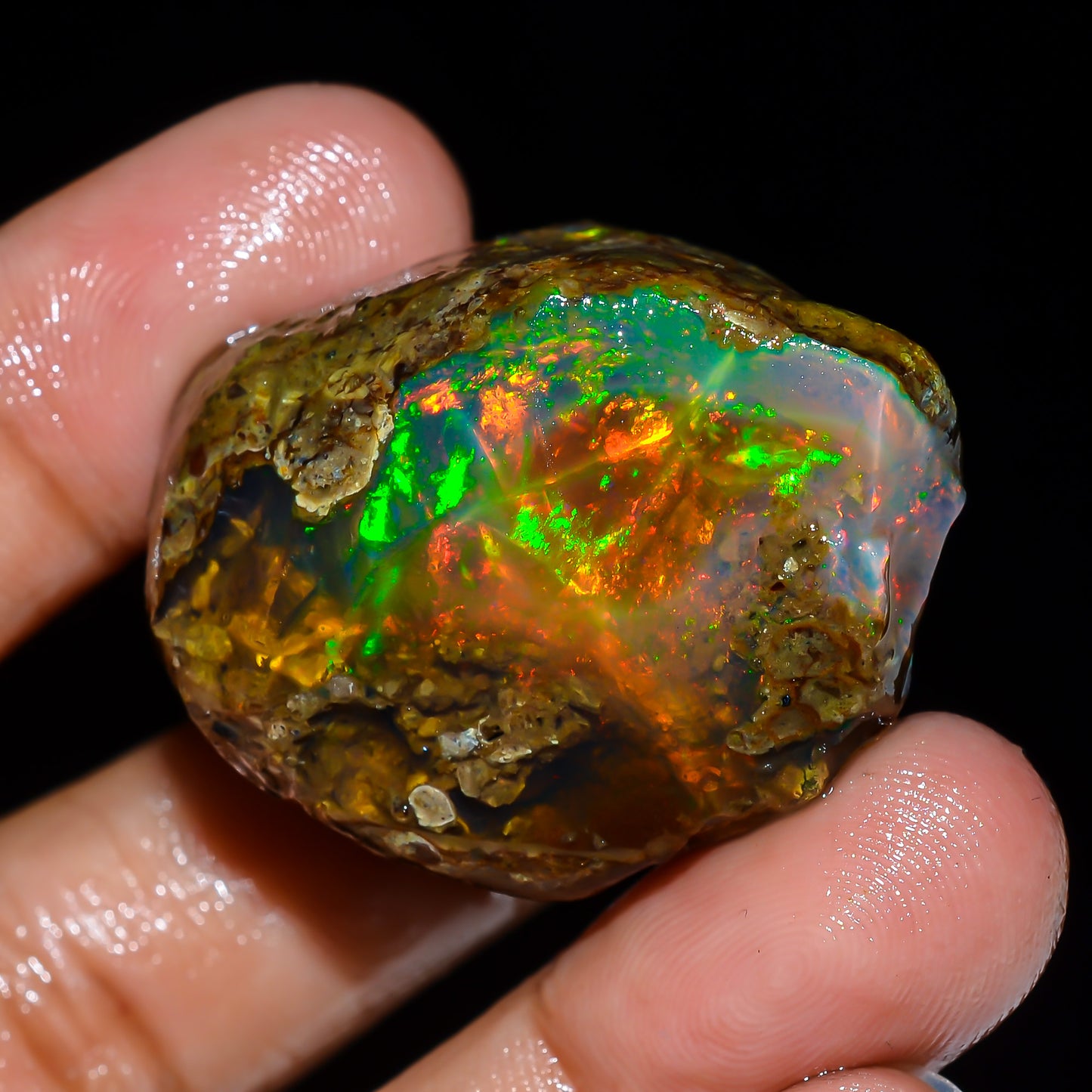 Opal Rough Specimen 84.00 Carat (16.8g) | 100% Natural Ethiopian Opal Raw