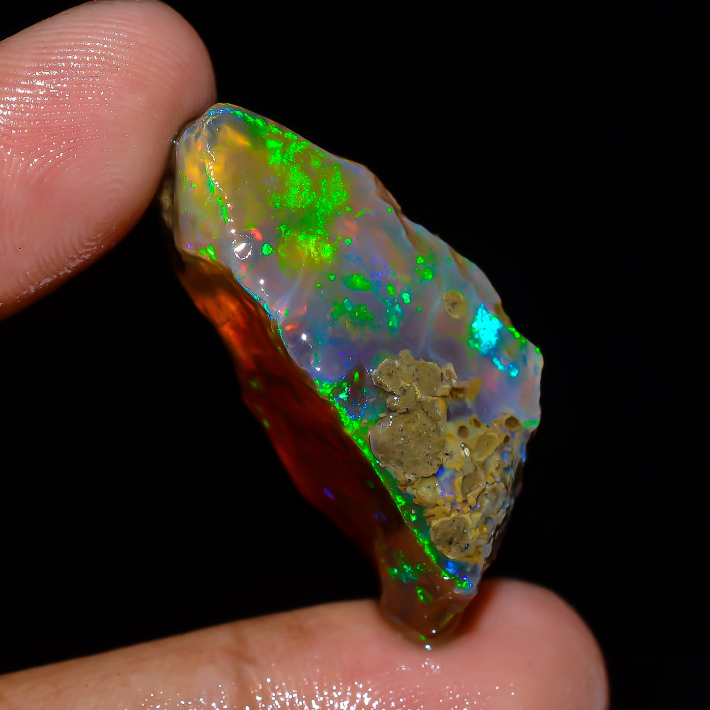 Opal Rough Specimen 39.00 Carat (7.8g) | 100% Natural Ethiopian Opal Raw