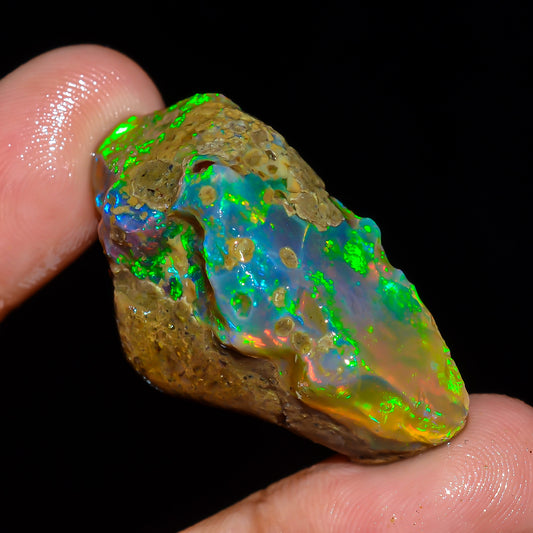 Opal Rough Specimen 39.00 Carat (7.8g) | 100% Natural Ethiopian Opal Raw