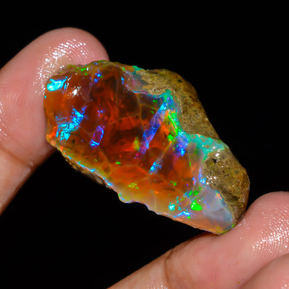 Opal Rough Specimen 39.00 Carat (7.8g) | 100% Natural Ethiopian Opal Raw