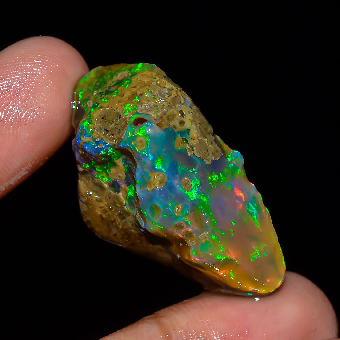 Opal Rough Specimen 39.00 Carat (7.8g) | 100% Natural Ethiopian Opal Raw