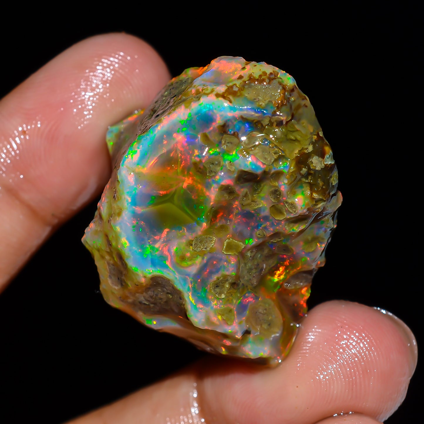 Opal Rough Specimen 55.00 Carat (11g) | 100% Natural Ethiopian Opal Raw