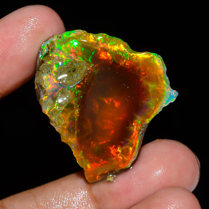 Opal Rough Specimen 55.00 Carat (11g) | 100% Natural Ethiopian Opal Raw