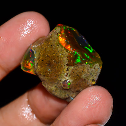 Opal Rough Specimen 29.00 Carat (5.8g) | 100% Natural Ethiopian Opal Raw